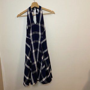 Plaid Fit and Flare Dress Size 00
